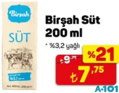 BİRŞAH SÜT 200 ML BİRŞAH SÜT 200 ML